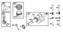 Part Location Diagram of 495854 Briggs and Stratton Ring Set-std